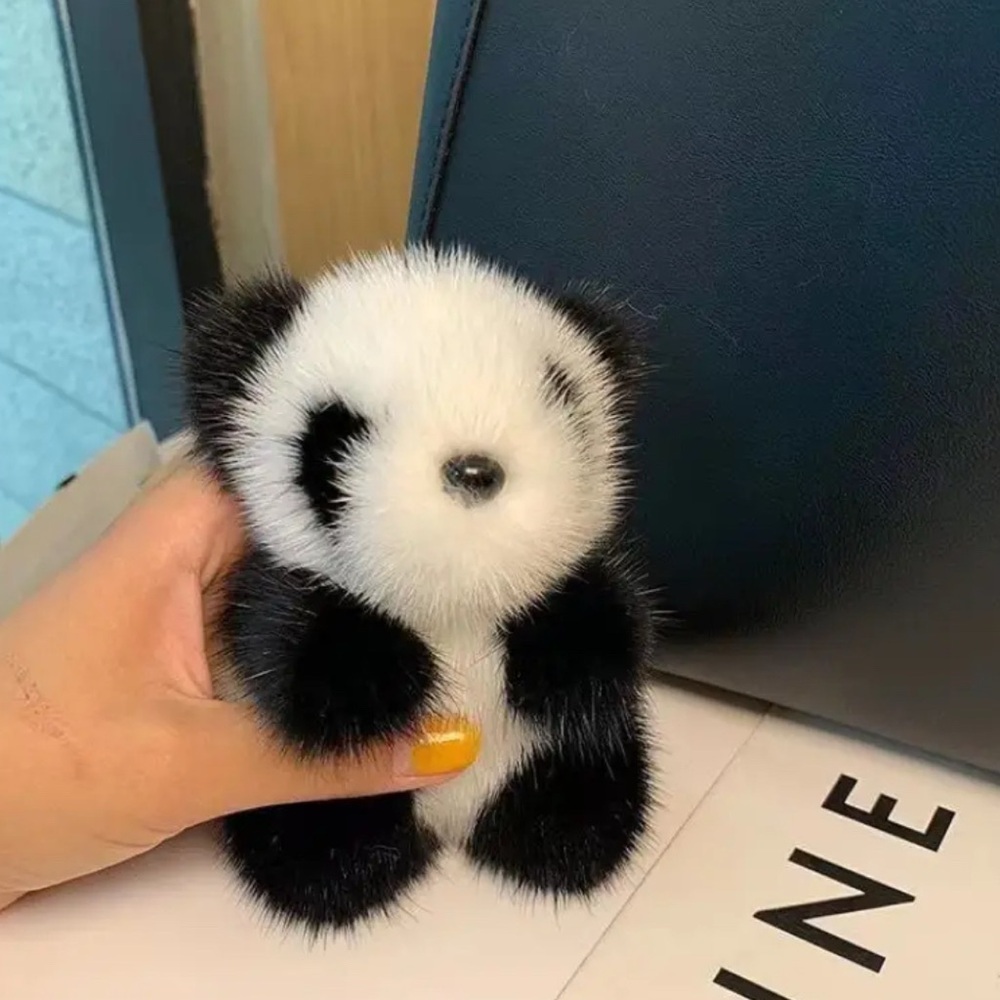 Cute Panda Keychain - Picture 4 of 12